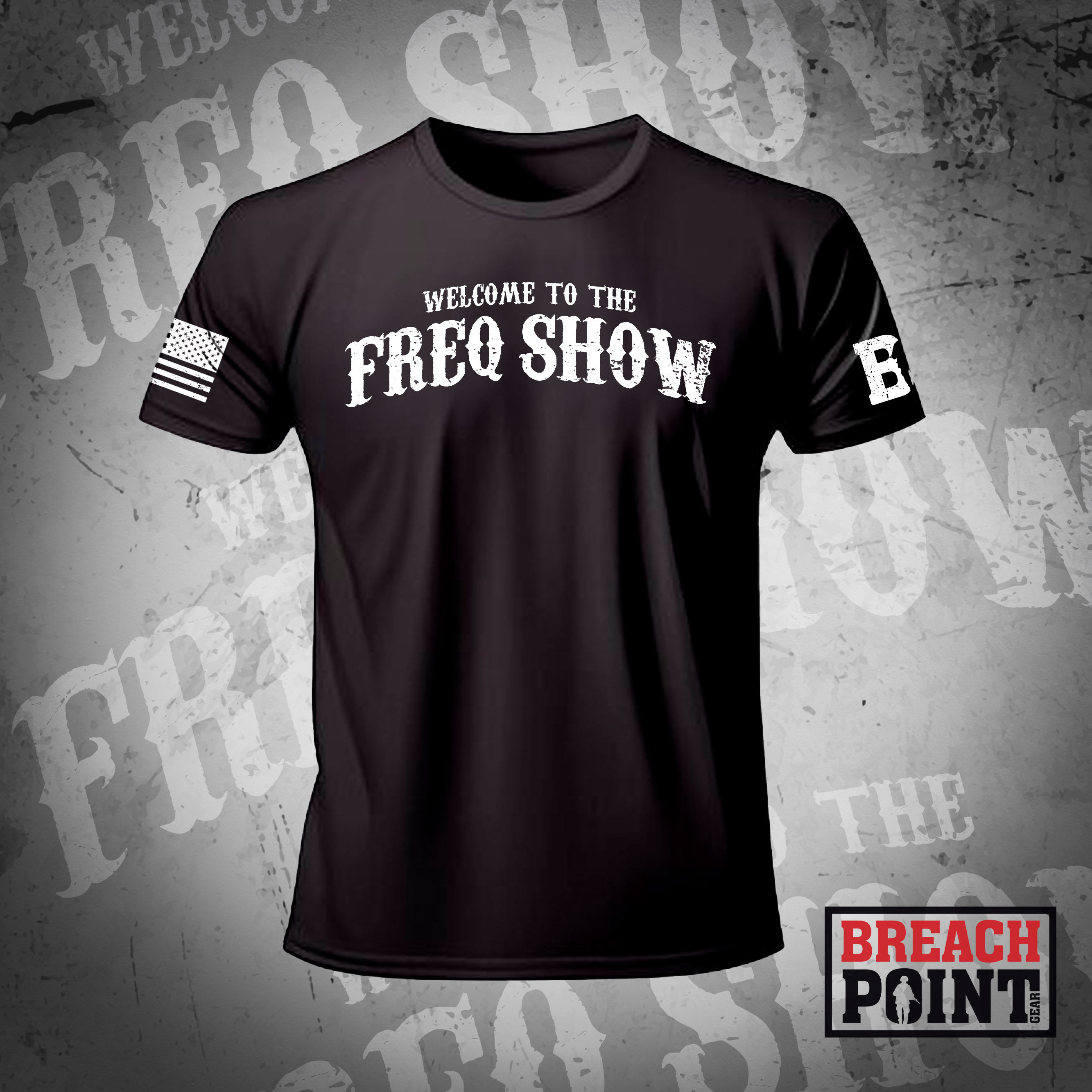 "FREQ SHOW" Cyber Platoon/MPC/2-327th Infantry Regiment - T-Shirt (2)