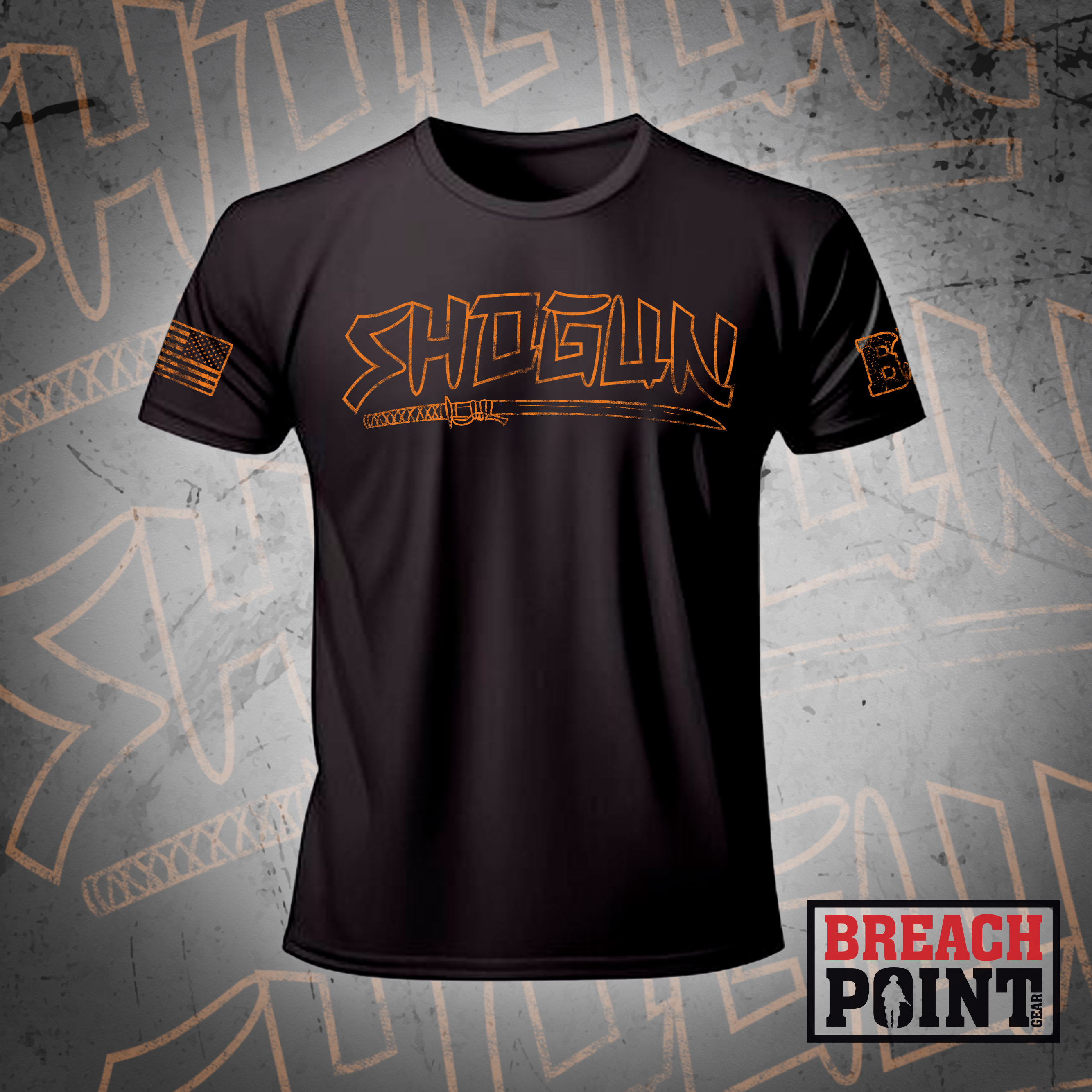 "SHOGUN" HHC/101st Division, Signal Battalion - T-Shirt (2)