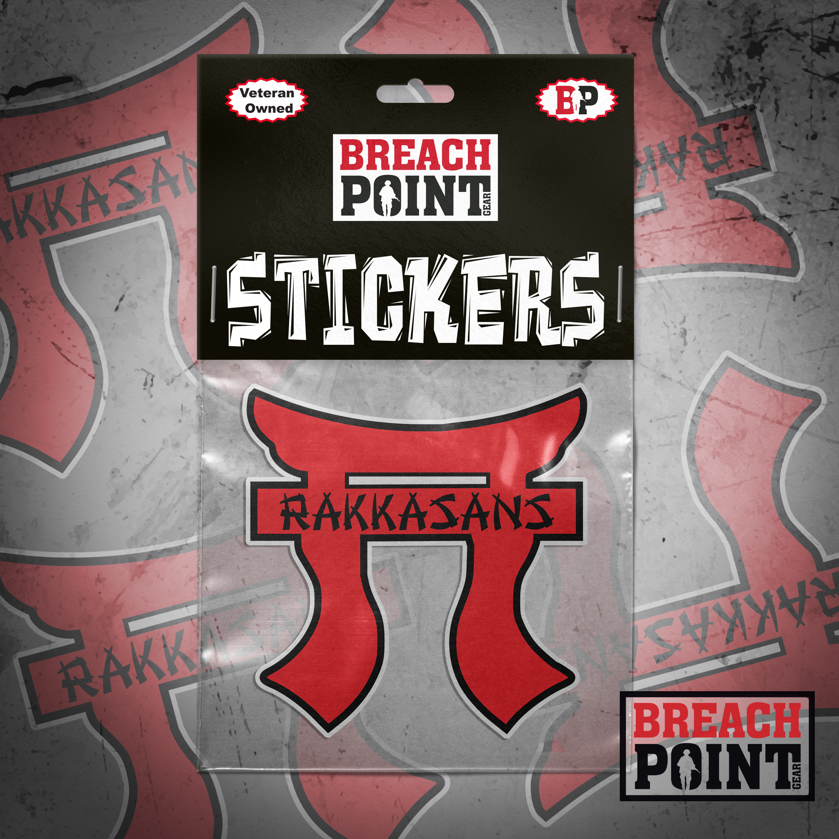 "RAKKASANS" 3MBCT - Sticker