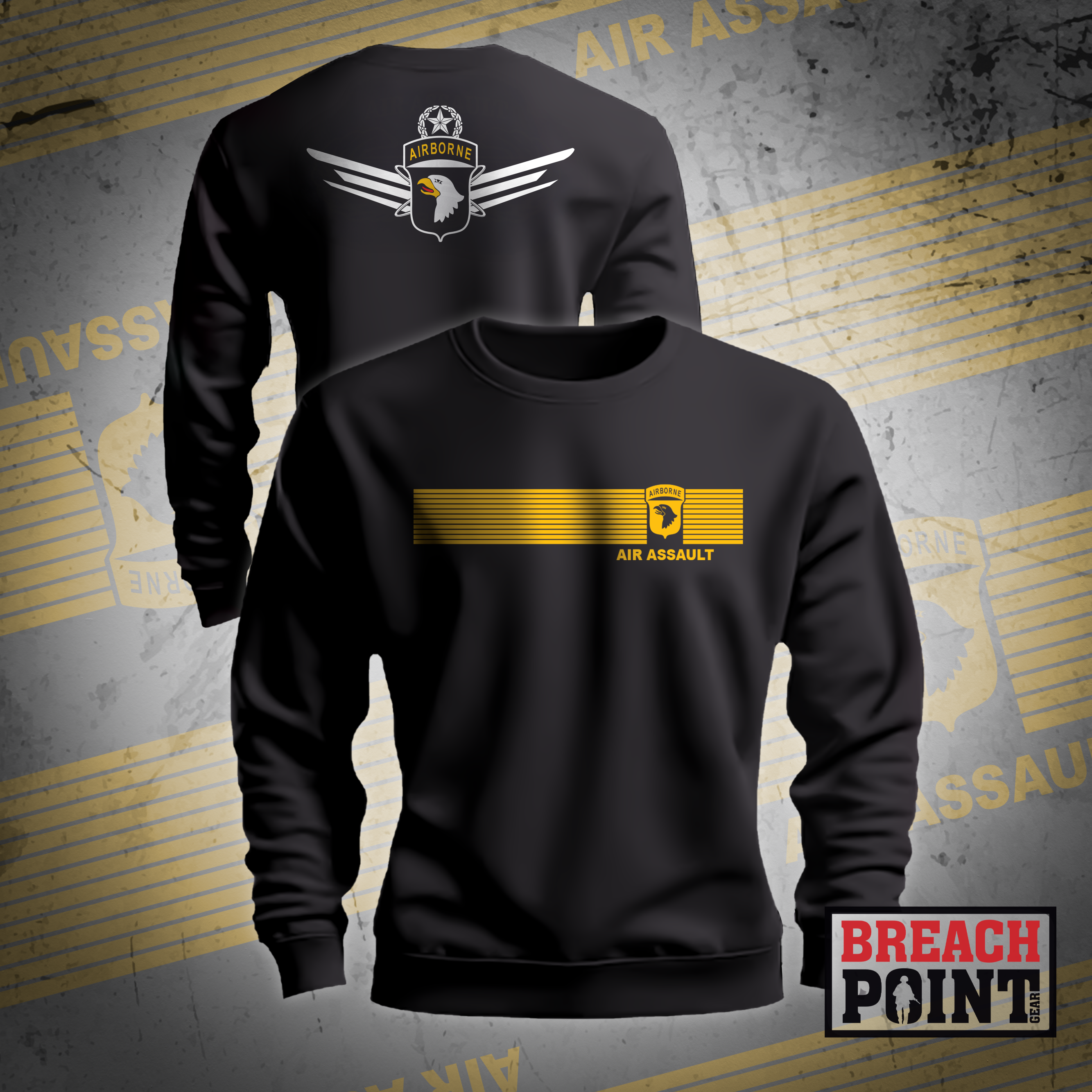 "G39" 101 Airborne Division, Headquarters and Headquarters Battalion - Sweatshirt (4)