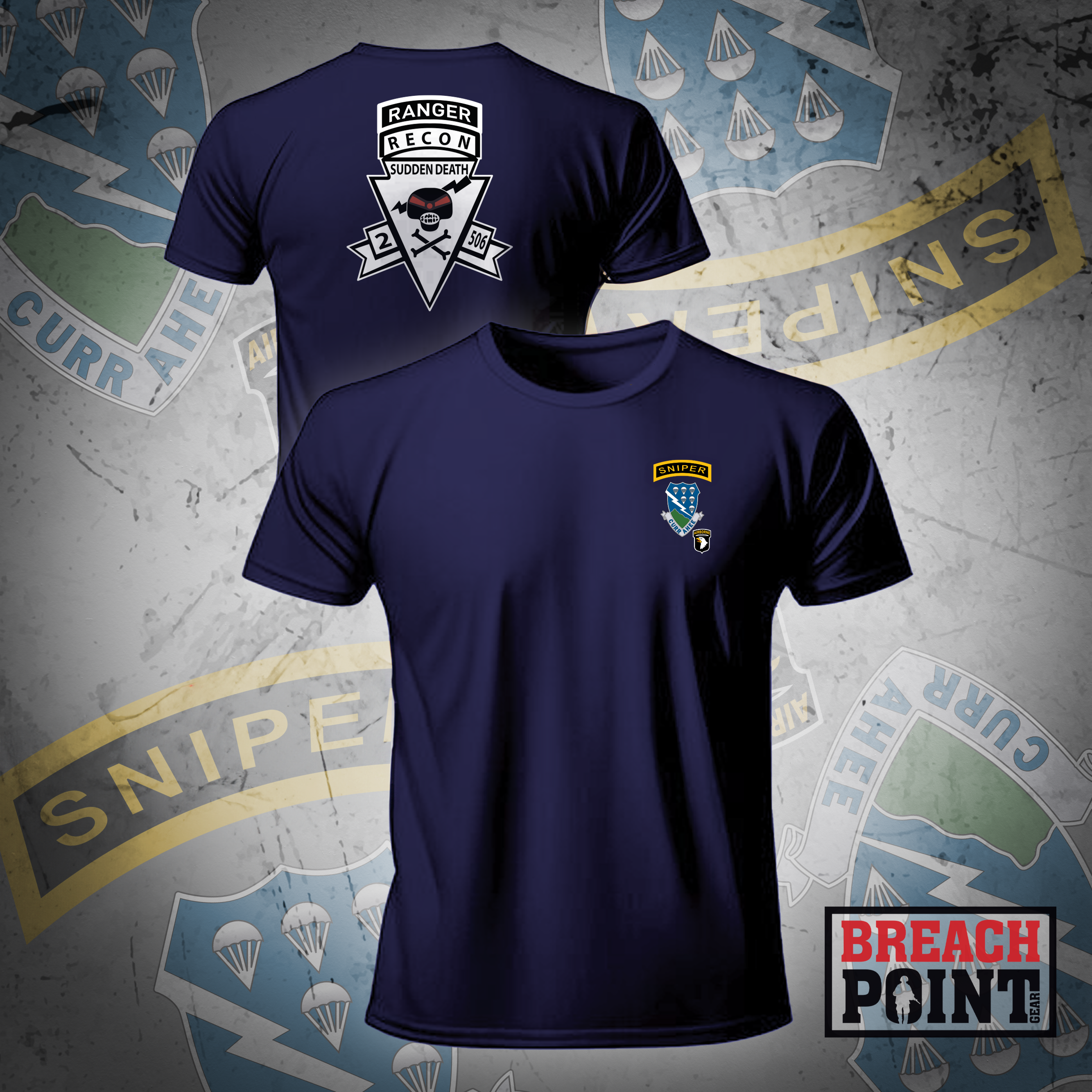 "GHOST" SCT/MPC/2-506th Infantry Regiment - Moisture Wicking