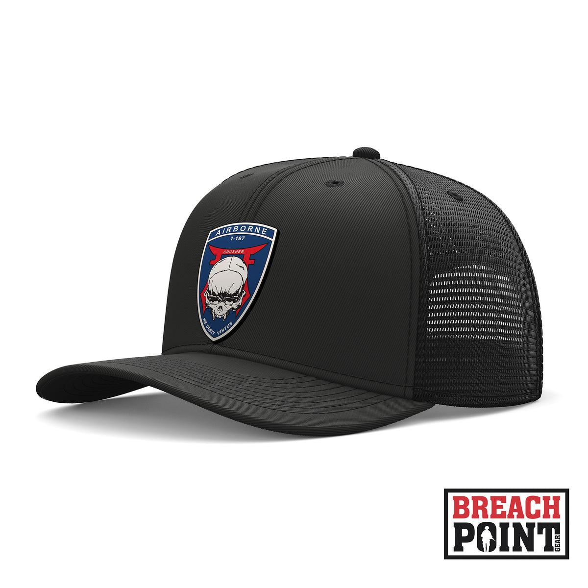 "CRUSHER" C/1-187th Infantry Regiment - Cap