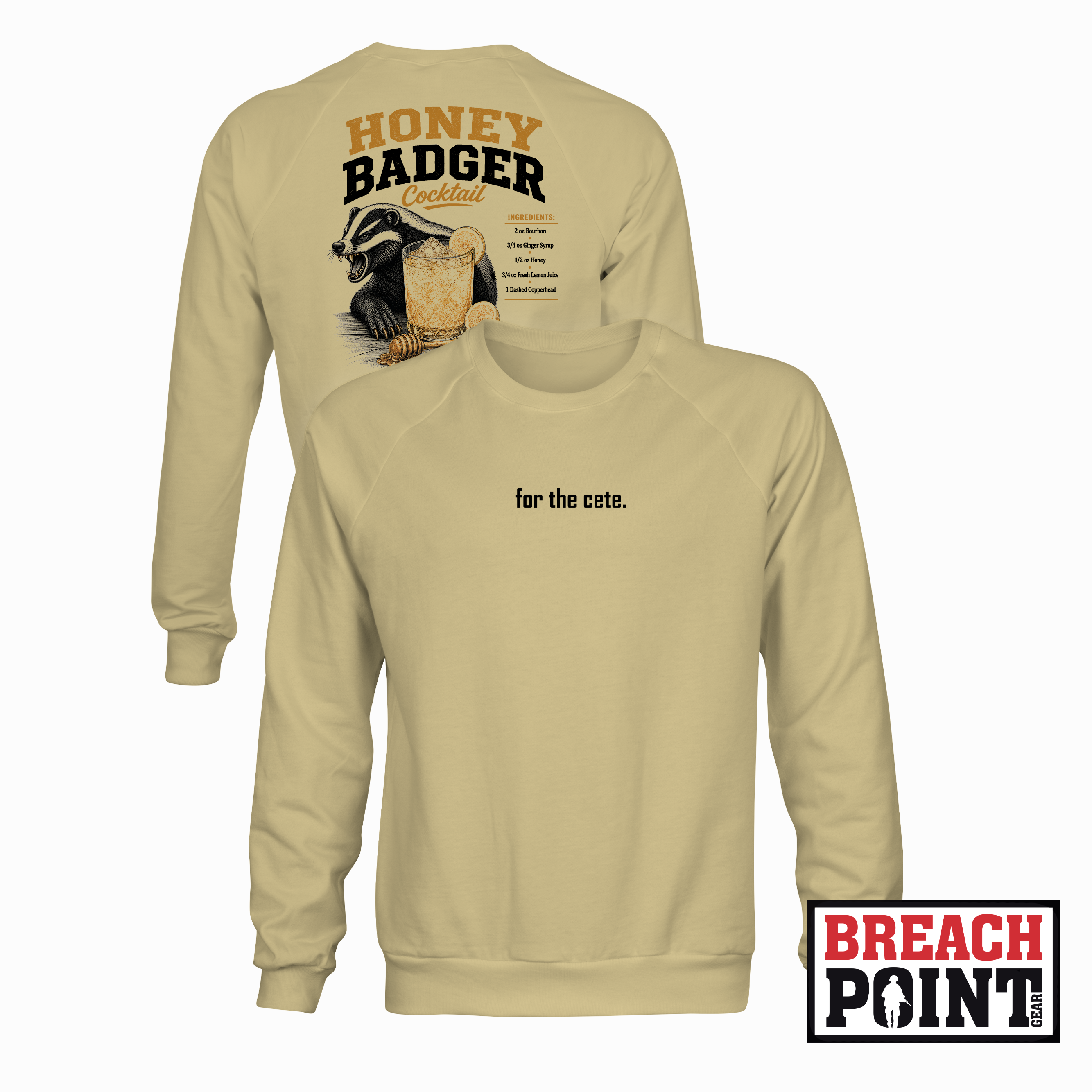 "BADGERS" B/302nd Intelligence and Electronic Warfare Battalion - Sweatshirt (B152-5)