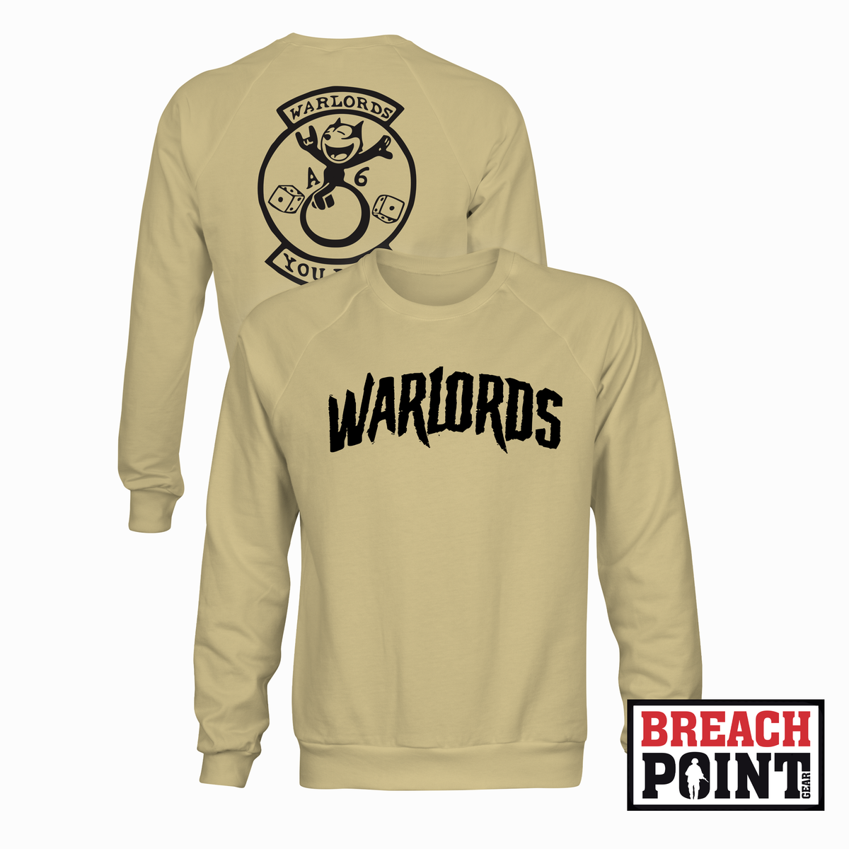 "WARLORDS" A/6-101st Combat Aviation Battalion - Sweatshirt (B175-9)