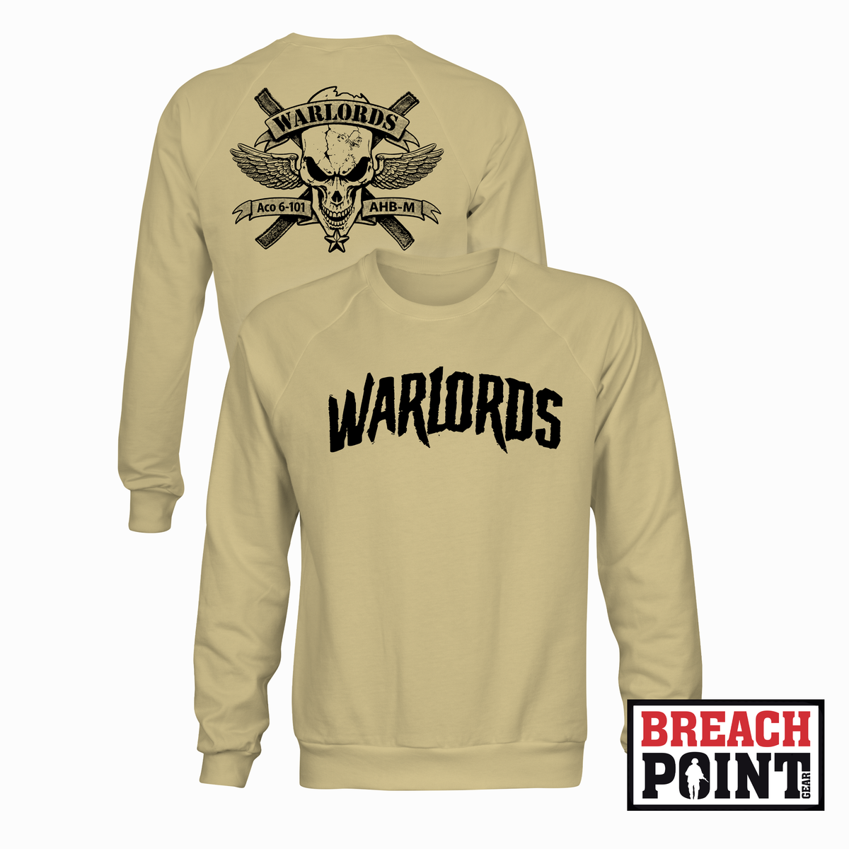 "WARLORDS" A/6-101st Combat Aviation Battalion - Sweatshirt (B175-7)