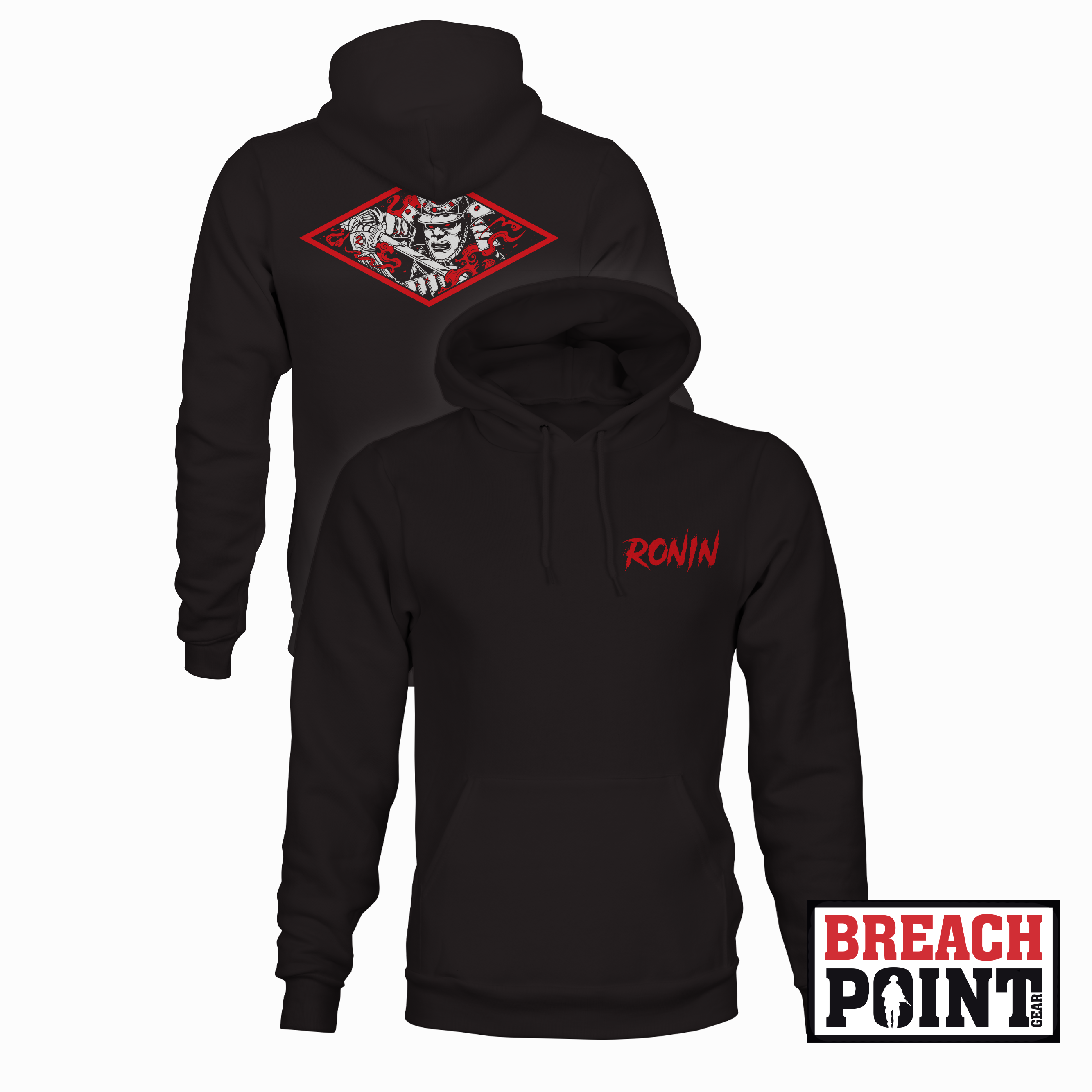 "RONIN" 2/B/1-26th Infantry Regiment - Hoodie (B149)