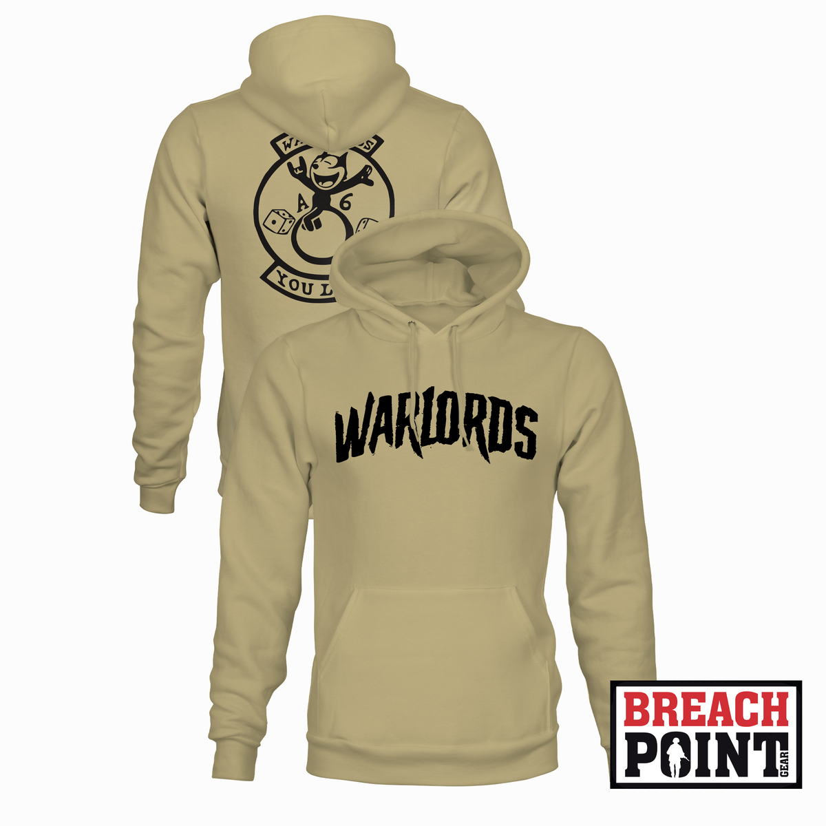 "WARLORDS" A/6-101st Combat Aviation Battalion - Hoodie (B175-9)