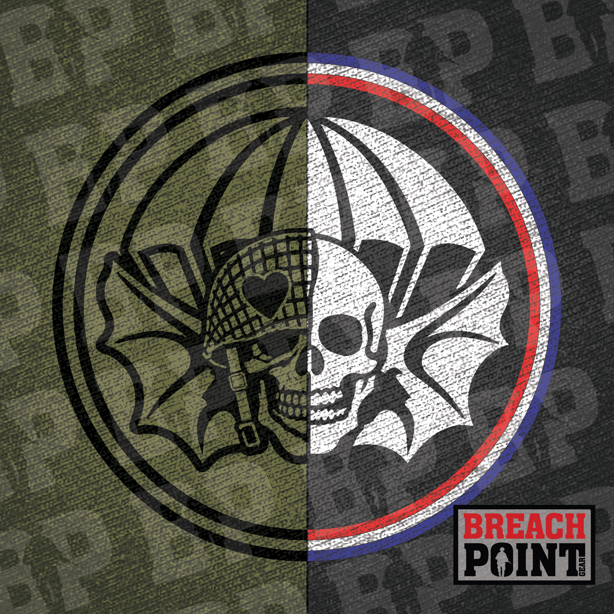 "BASTARDS" 3/B/2-502nd Infantry Regiment - Hoodie (B178-2)