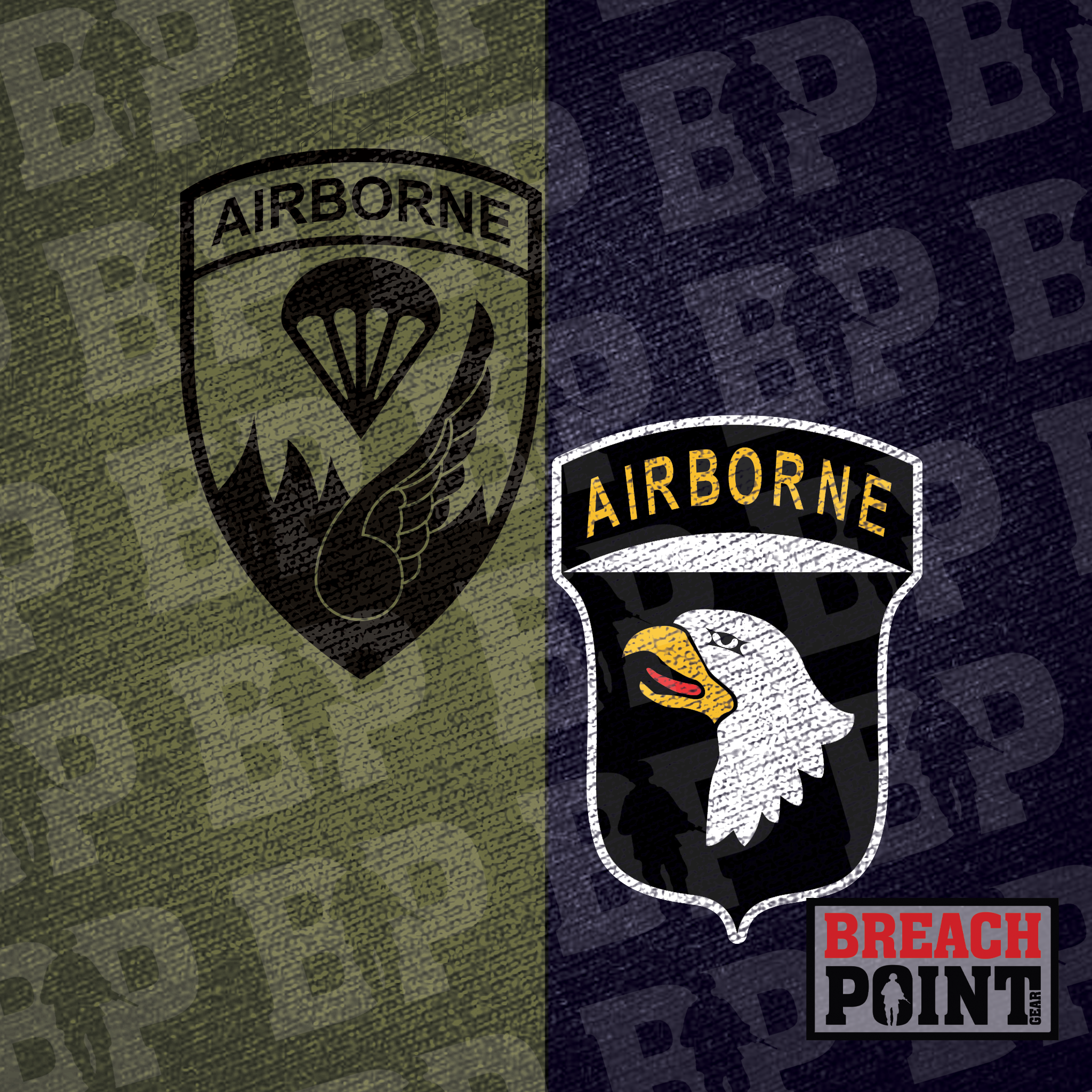 "BATTLEHARD" B/3-187th Infantry Regiment - T-Shirt (B151)
