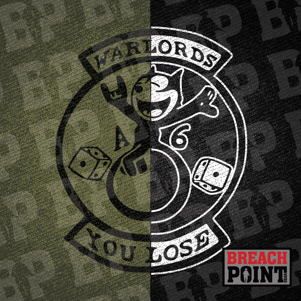 "WARLORDS" A/6-101st Combat Aviation Battalion - Military Tee (B175-5)