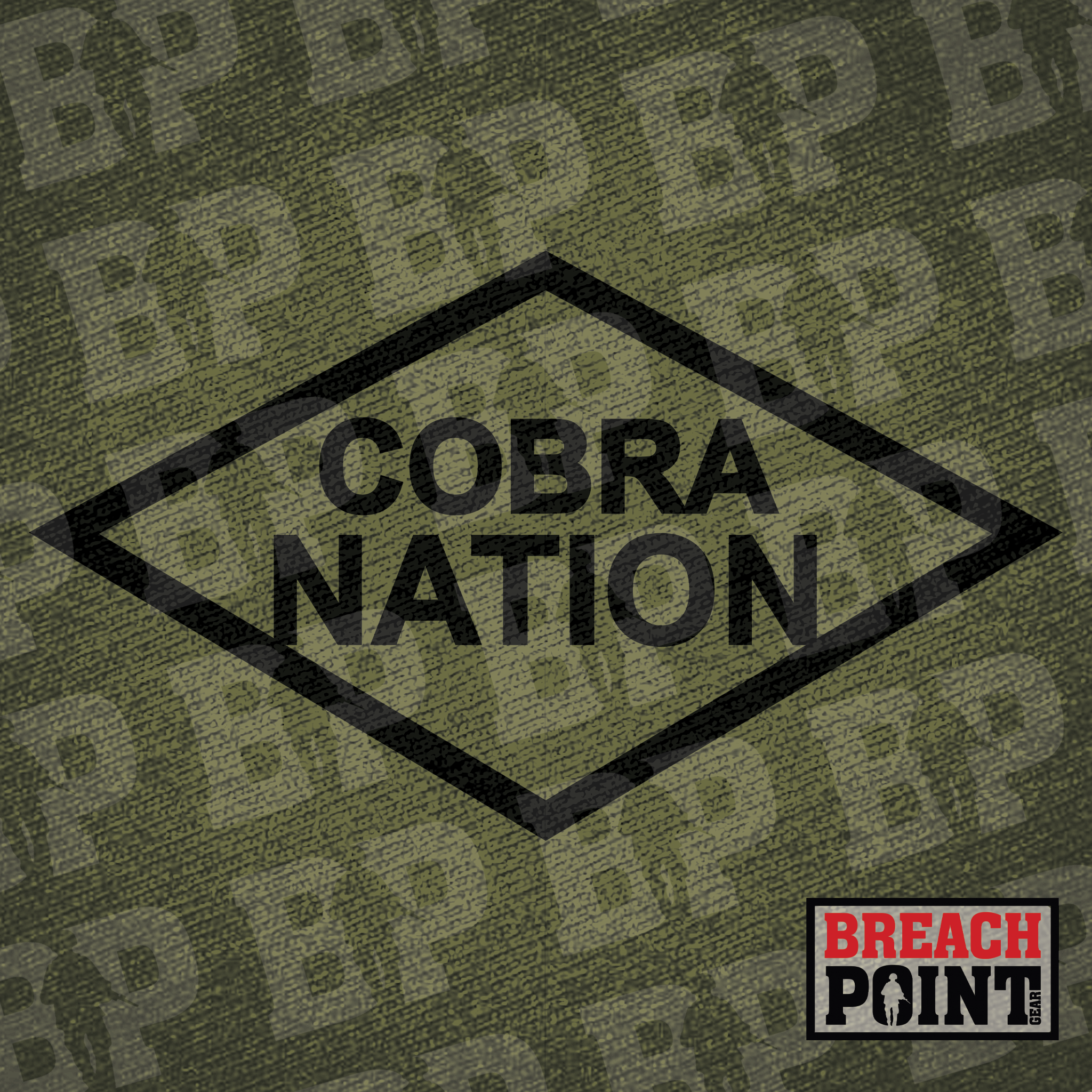 "COBRA NATION" C/1-502nd Infantry Regiment - Military Tee (B134-2)