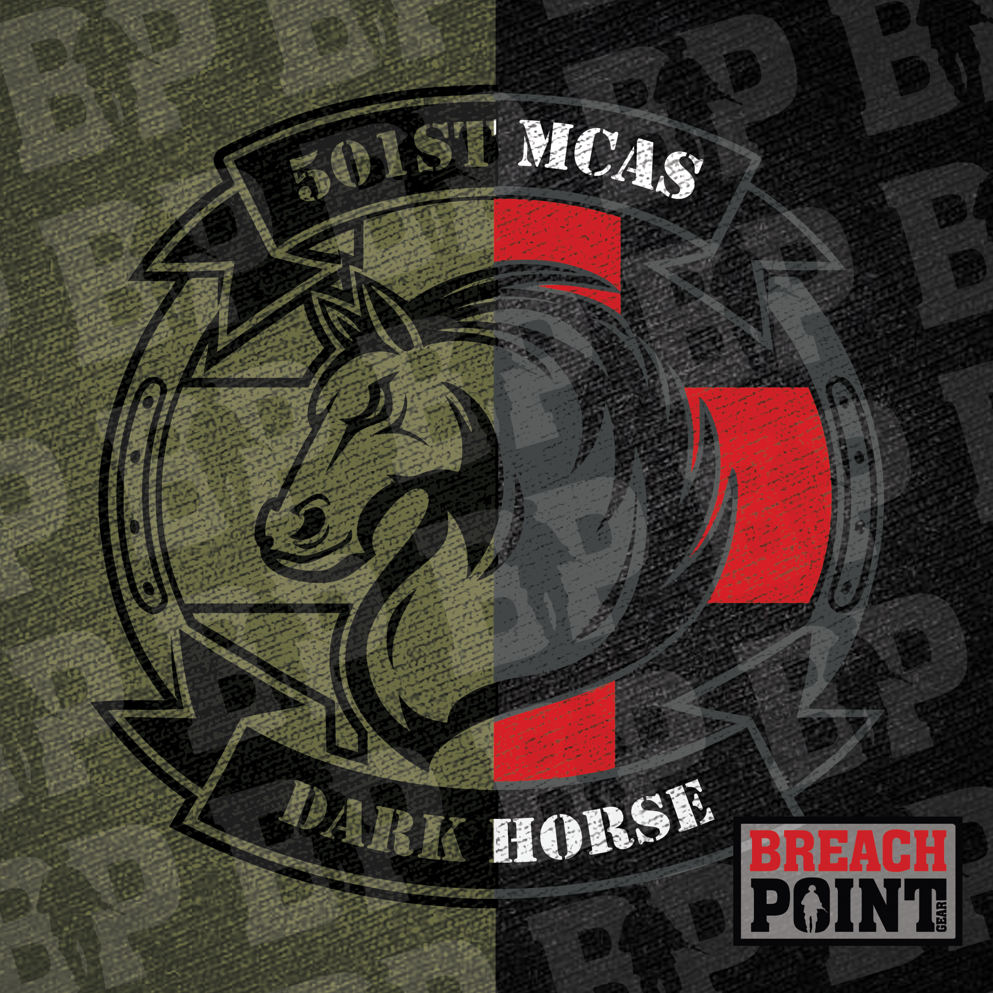 "DARK HORSE" 501st Medical Company Area Support - Hoodie (B157)