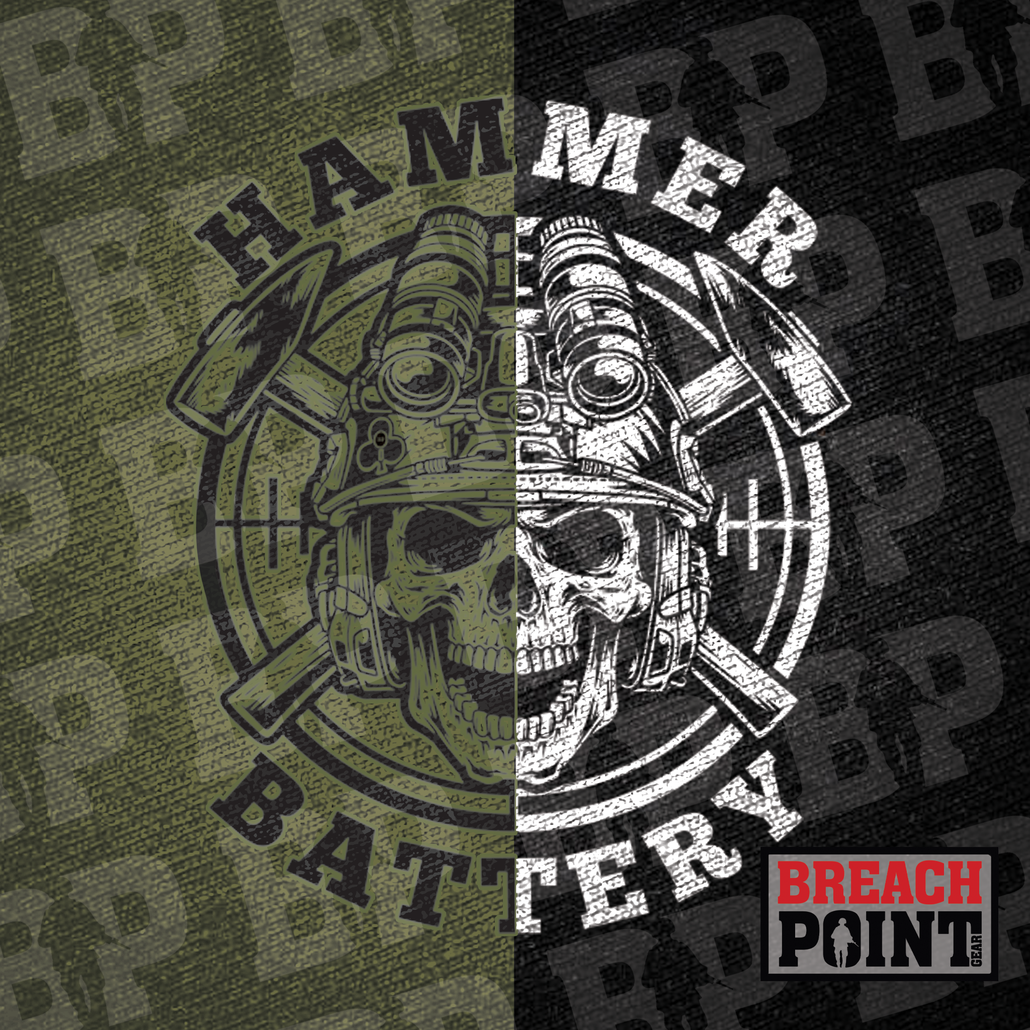"HAMMER" HHB/2-32 Field Artillery Regiment - T-Shirt