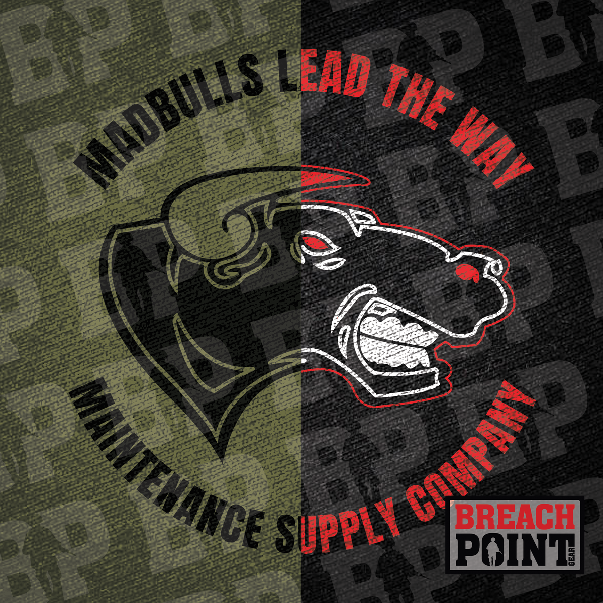 "MADBULLS" MSC/526th Light Support Battalion - Hoodie (B181-2)