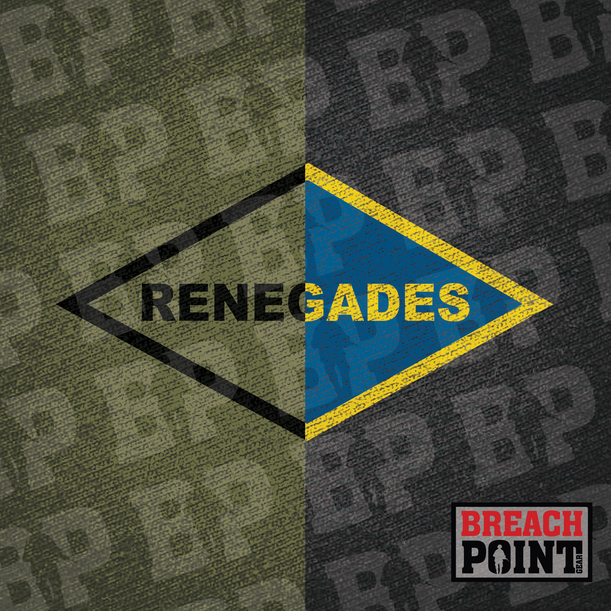 "RENEGADES" B/2-502nd Infantry Regiment - Military Tee (B87-2)