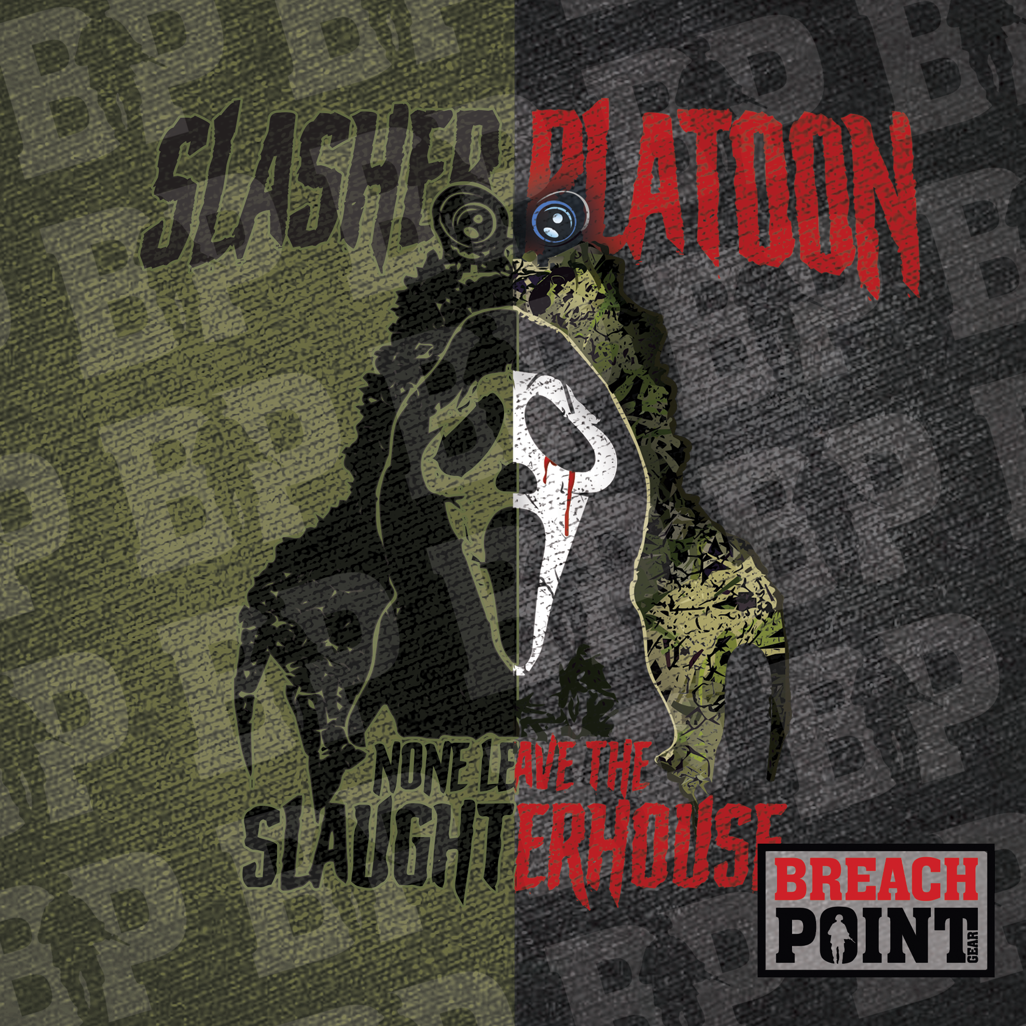 "SLASHER" 2/MFRC/1BCT - Military Tee
