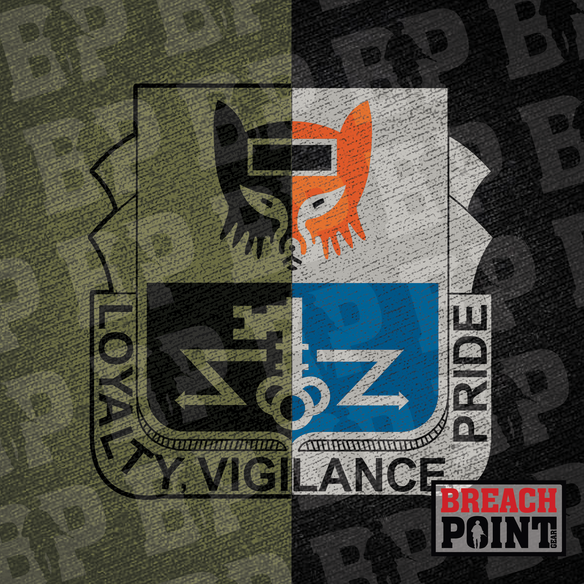 "SLY FOX" 302nd Intelligence and Electronic Warfare Battalion - Hoodie (B74-2)