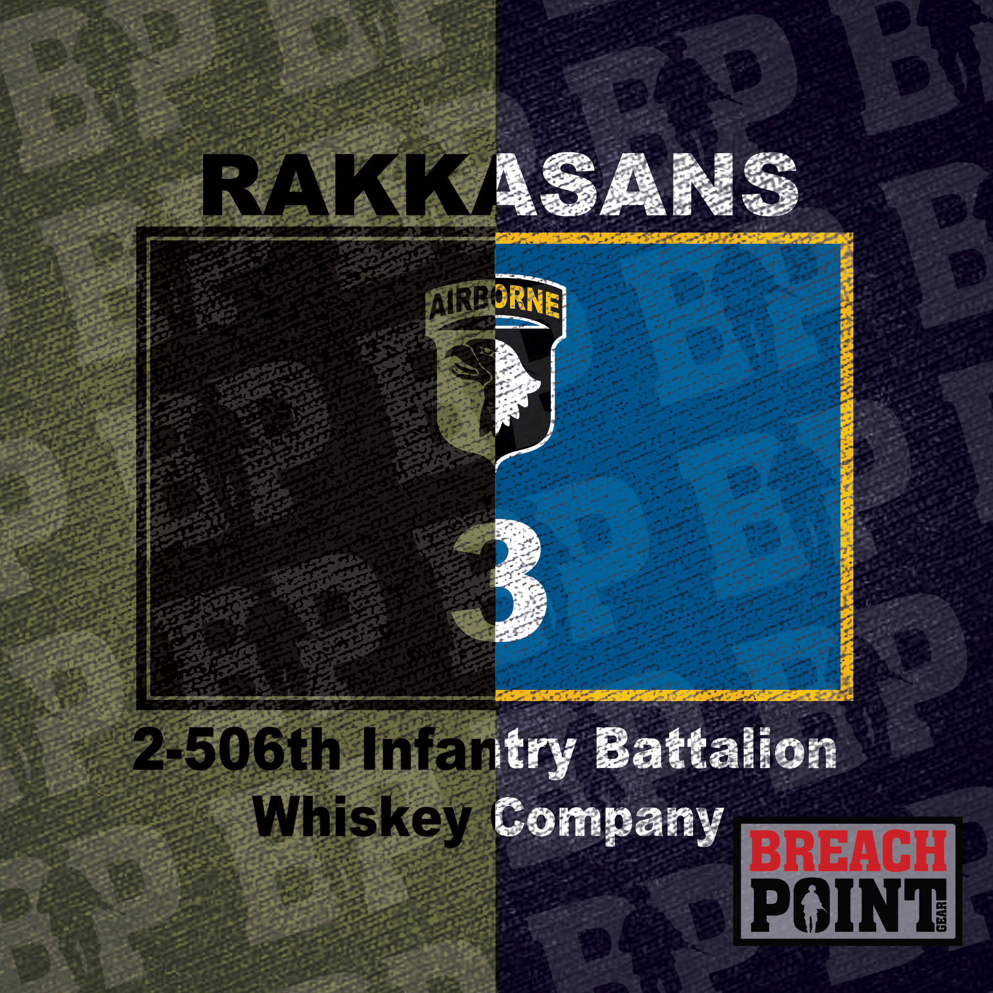 "WHISKEY" MPC/2-506th Infantry Regiment - Hoodie (B54-2)