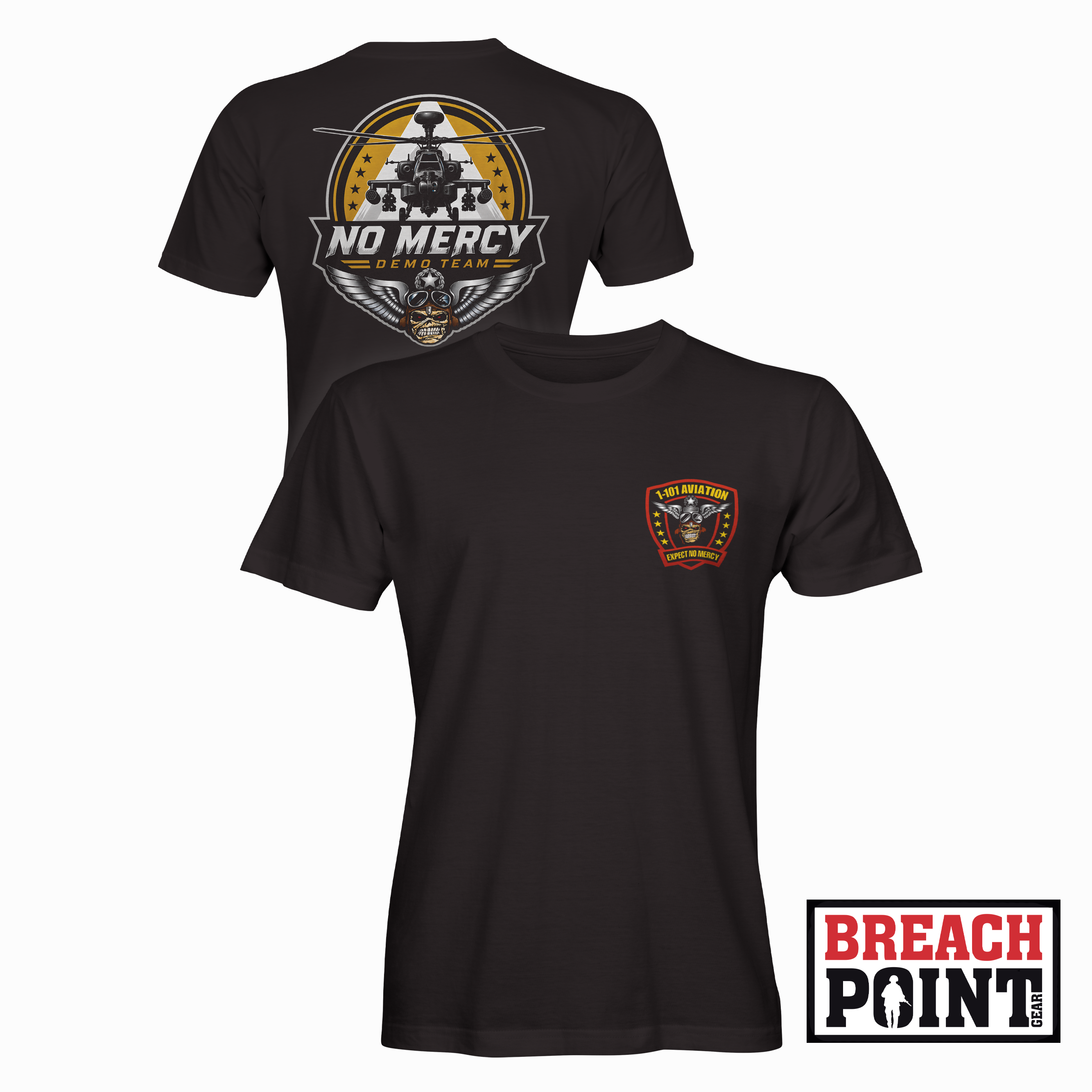"BEARCATS" B/1-101st Combat Aviation Brigade - T-Shirt (B128-13)