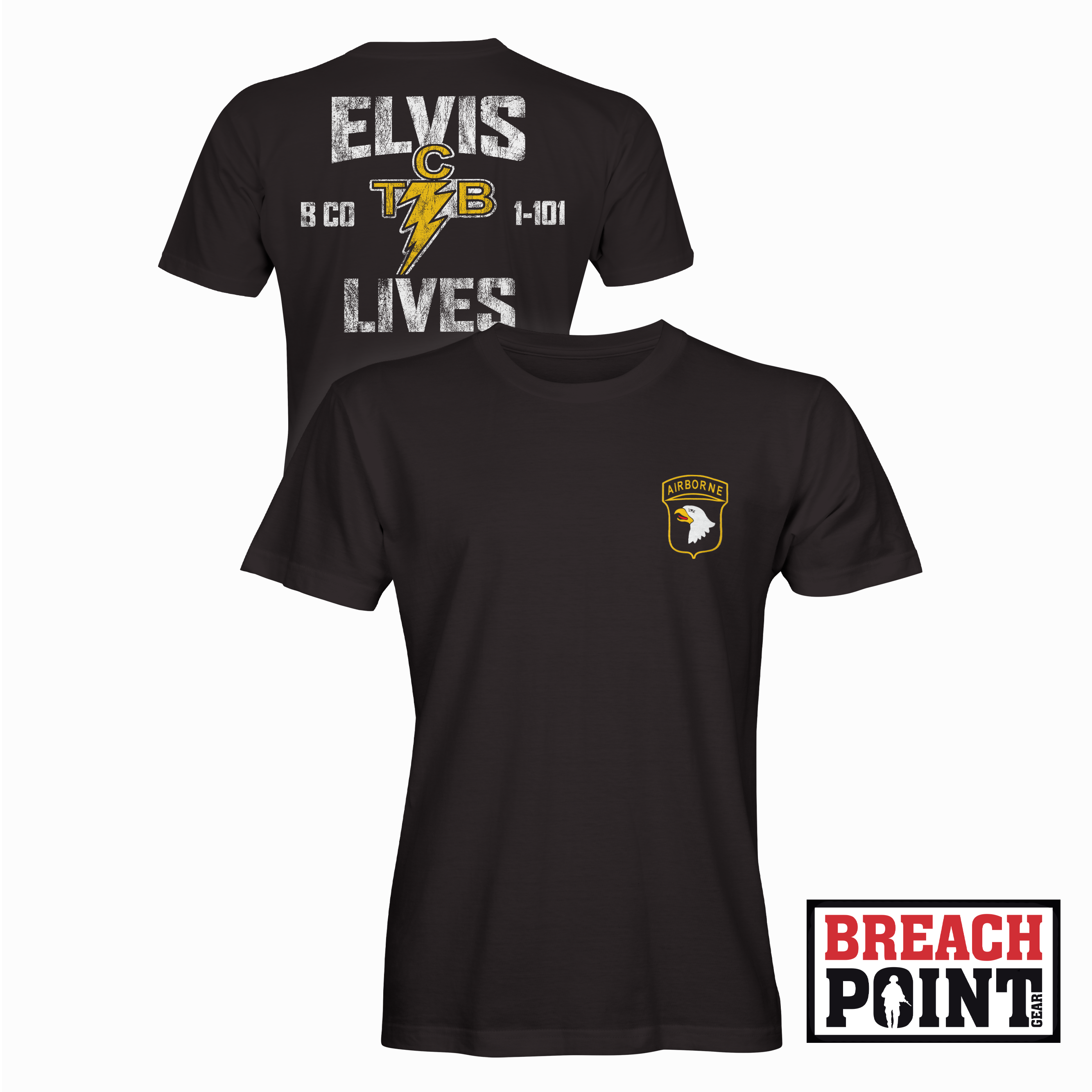 "BEARCATS" B/1-101st Combat Aviation Brigade - T-Shirt (B128-2)