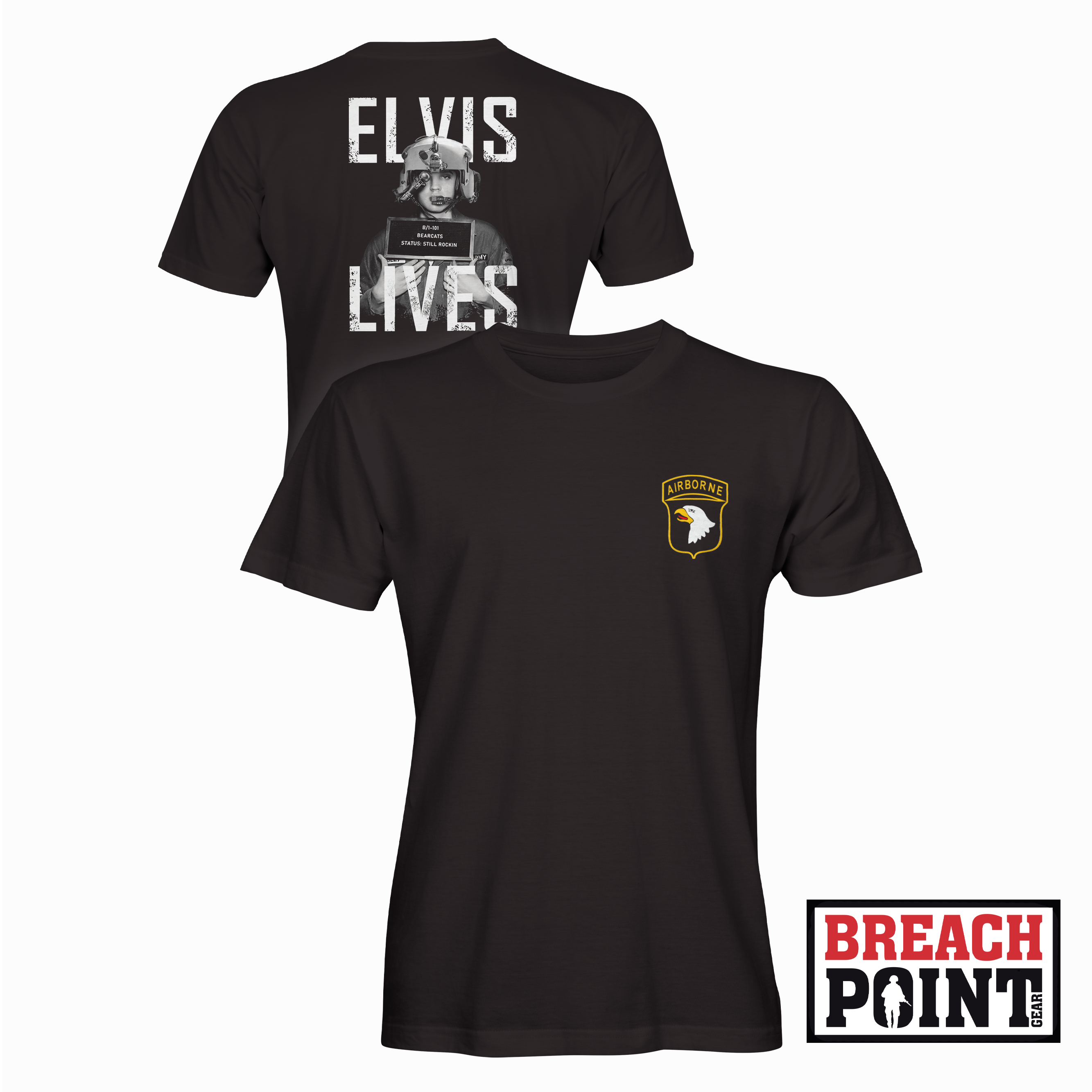 "BEARCATS" B/1-101st Combat Aviation Brigade - T-Shirt (B128-3)