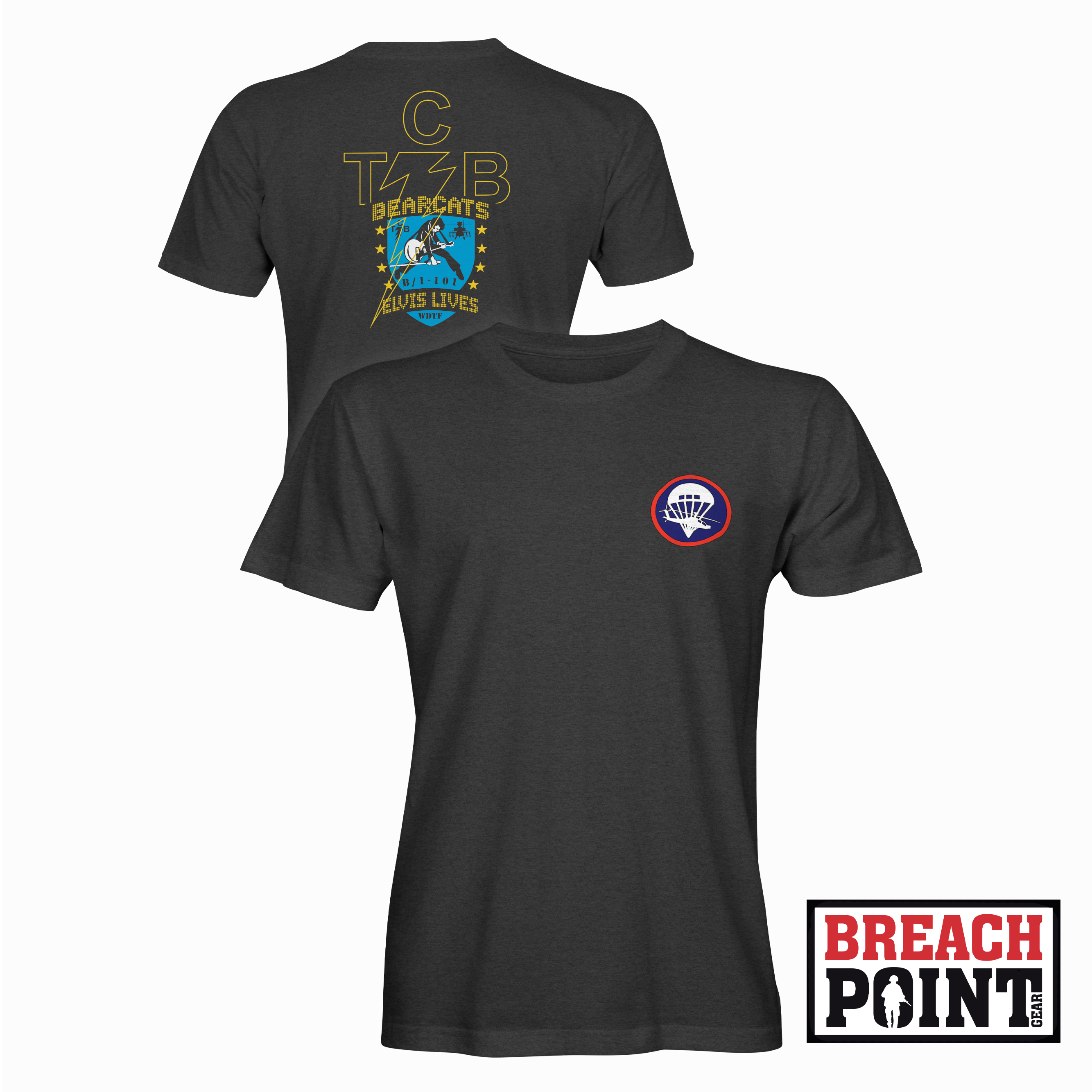 "BEARCATS" B/1-101st Combat Aviation Brigade - T-Shirt (B128-7)