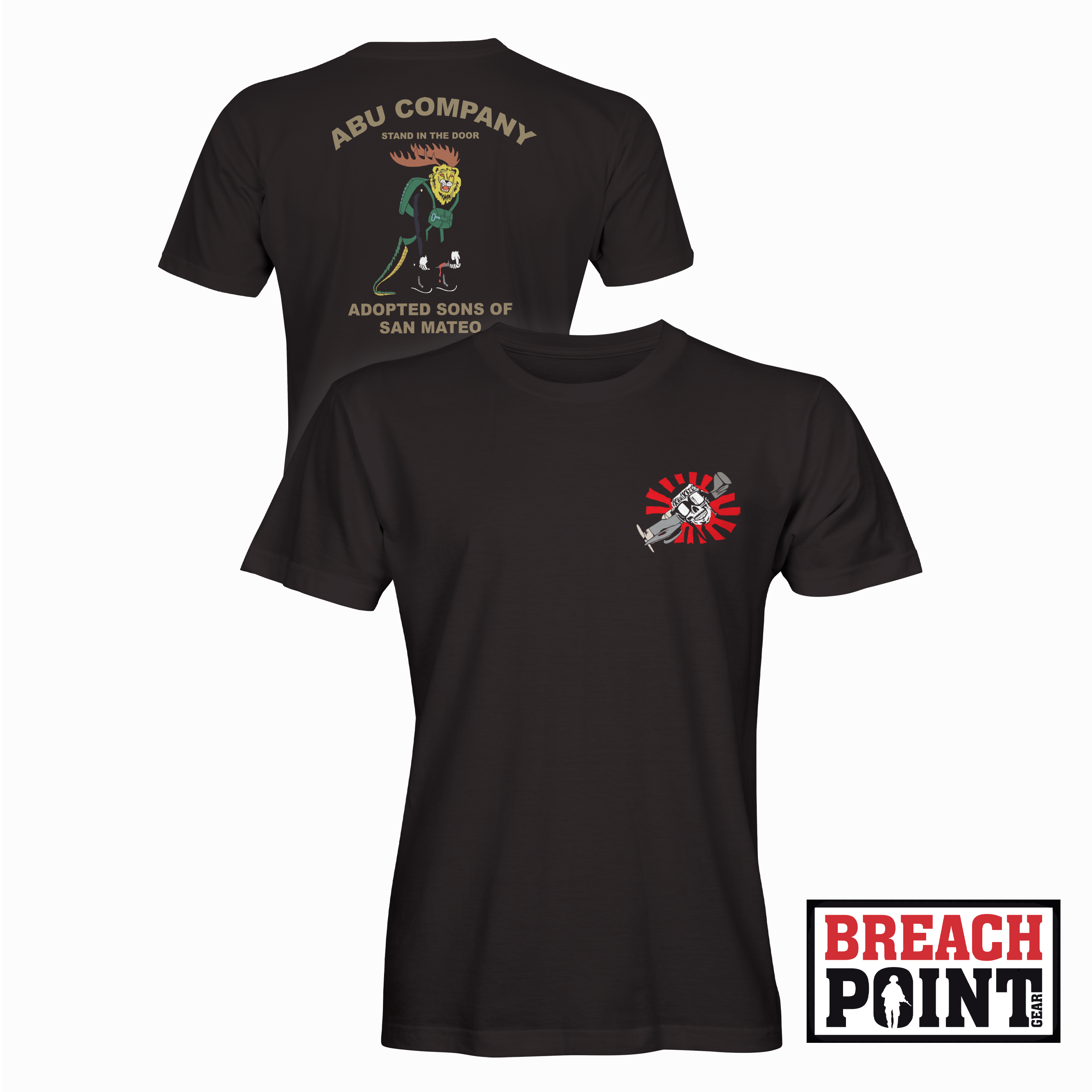 "KAMIKAZE" 3/A/1-327th Infantry Regiment - T-Shirt (B125-2)