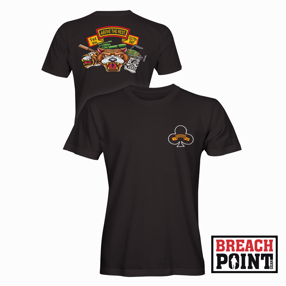 "MADDOG" MPC/1-327th Infantry Regiment - T-Shirt (B172-1)