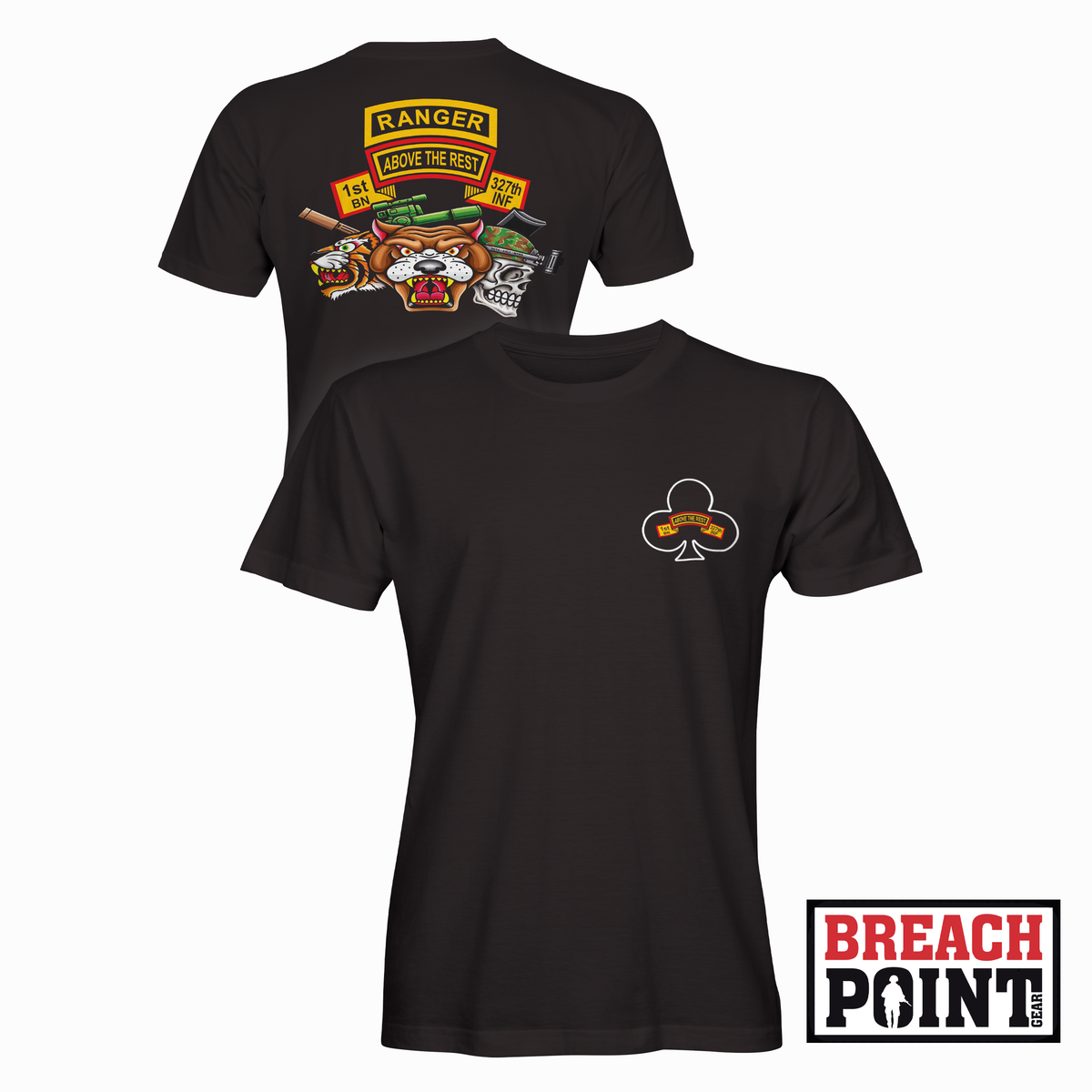"MADDOG" MPC/1-327th Infantry Regiment - T-Shirt (B172-2)