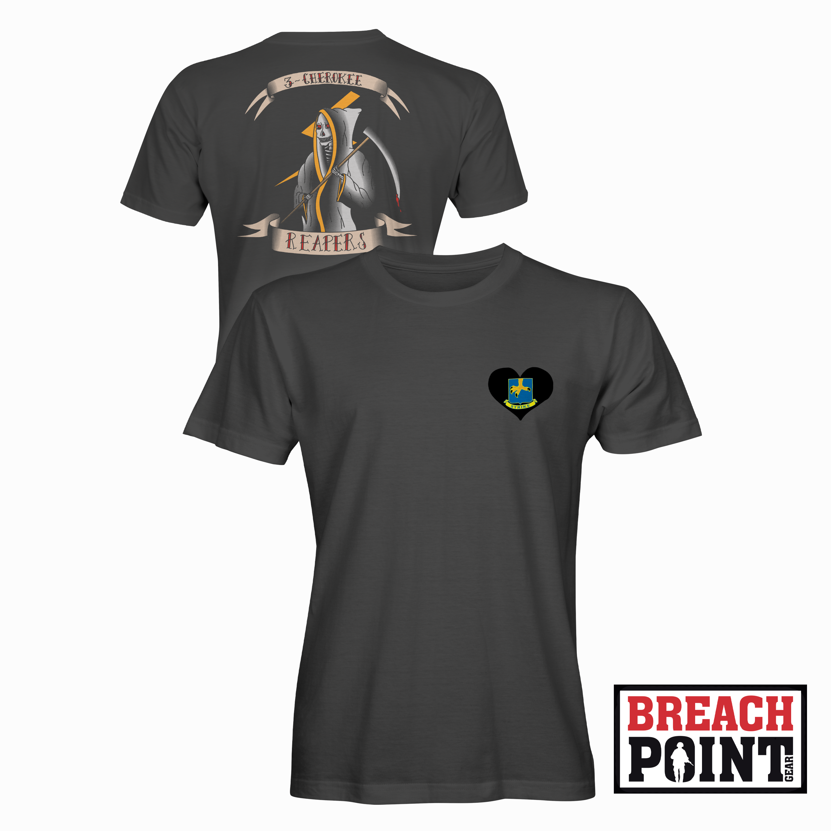 "REAPERS" 3/C/1-26th Infantry Regiment - T-Shirt (B164-1)