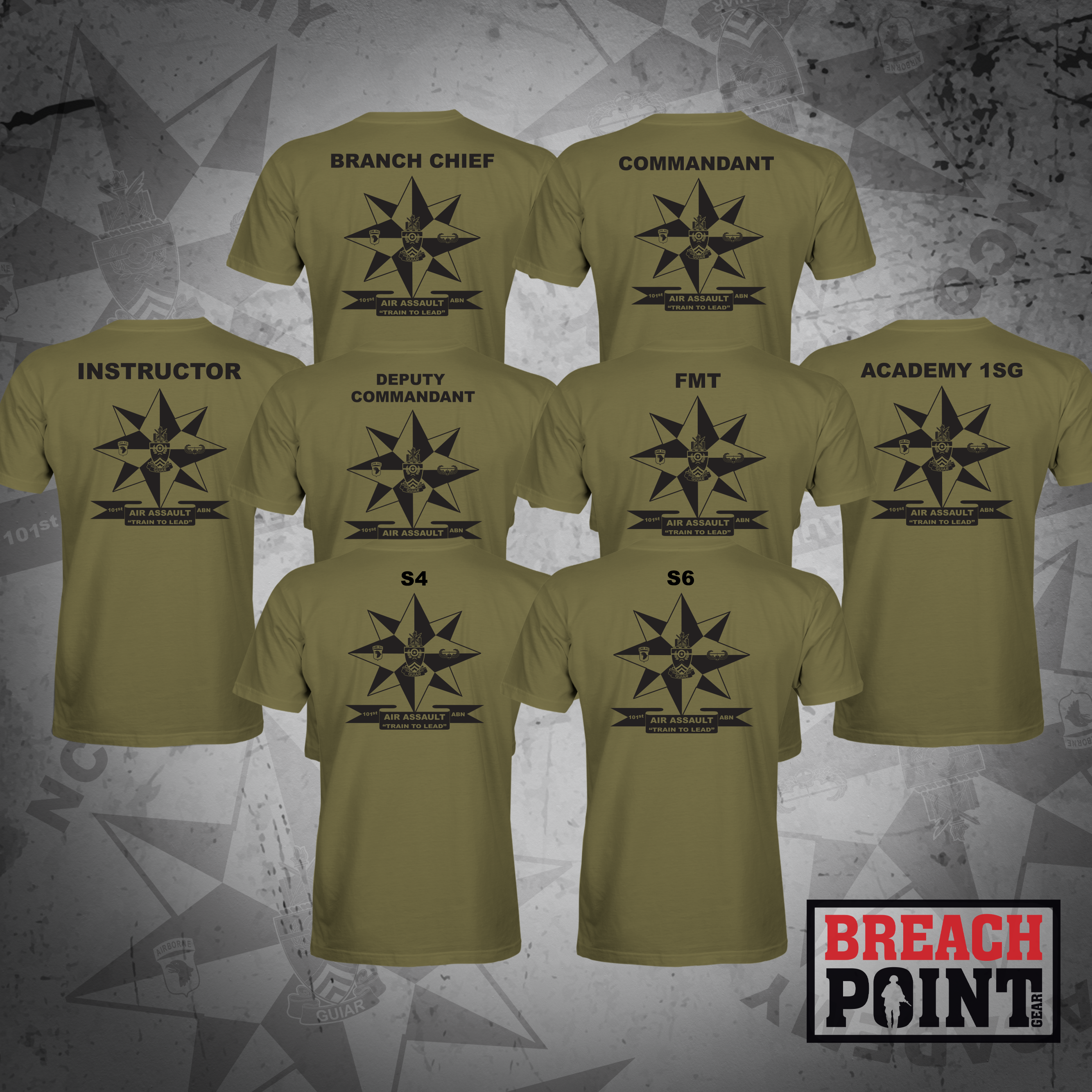 "NCO ACADEMY" Fort Campbell - Military Tee