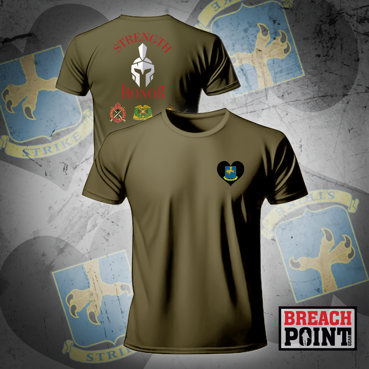 "STRENGTH & HONOR" Alpha Company, 526th LSB