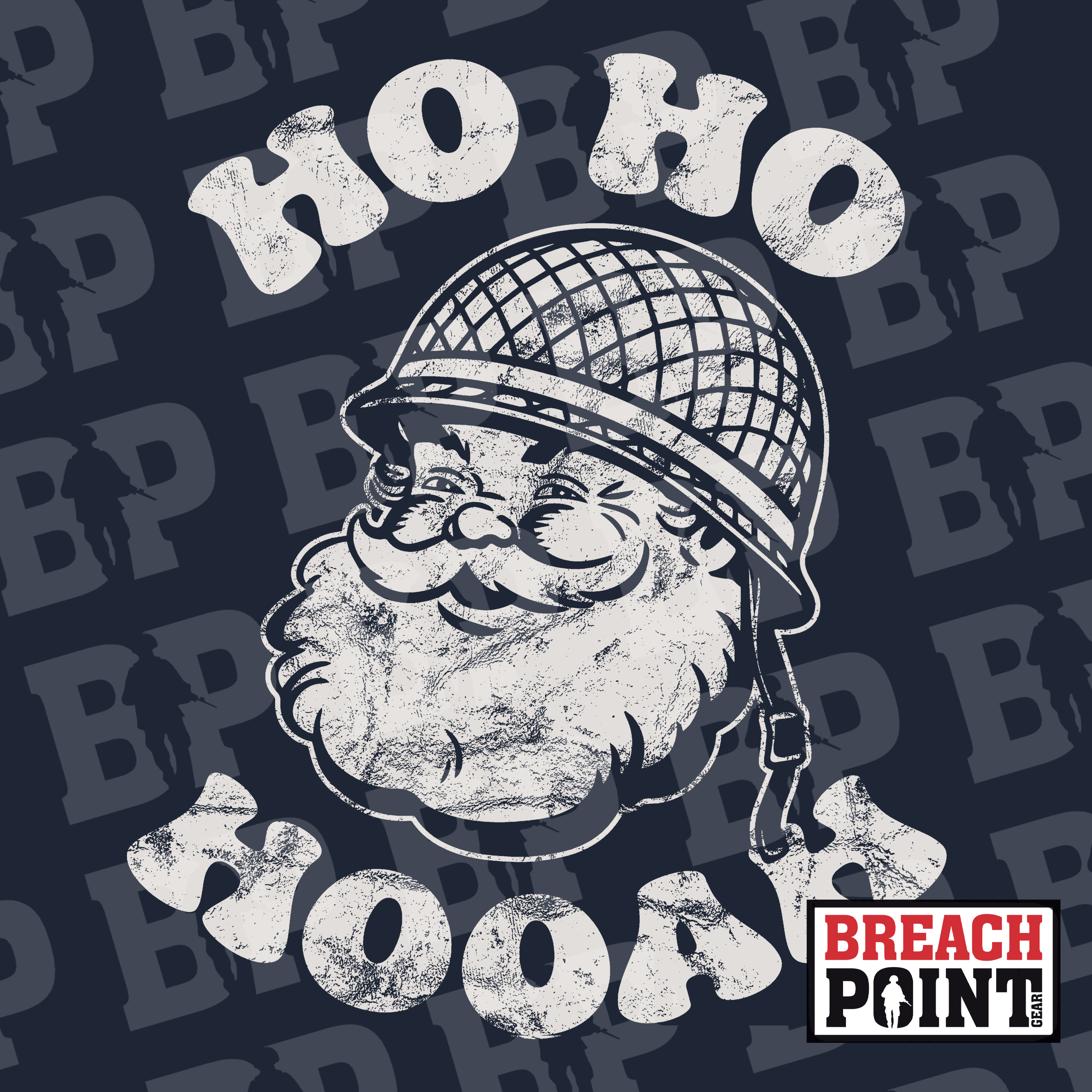 Ho Ho Hooah - T-Shirt (Blue)